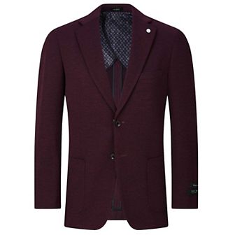 Tom Baine Men Performance Solid Knit Stretch Sport Coat