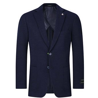 Tom Baine Men Performance Solid Knit Stretch Sport Coat