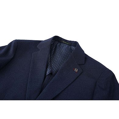 Tom Baine Men Performance solid Stretch Sport Coat