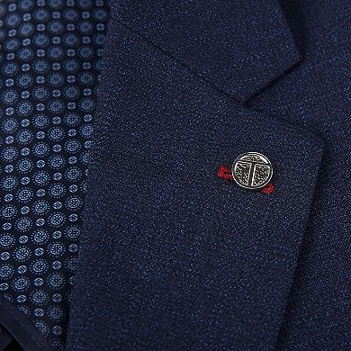 Tom Baine Men Performance solid Stretch Sport Coat