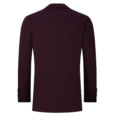Tom Baine Men Performance Solid Knit Stretch Sport Coat