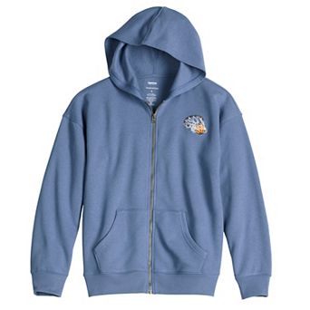 Boys 8-20 Sonoma Goods For Life® Full-Zip Relaxed Fit Hoodie in Regular & Husky