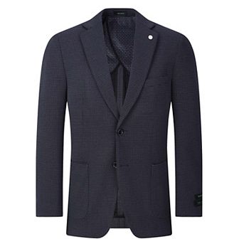 Tom Baine Men Performance Herringbone Stretch Sport Coat