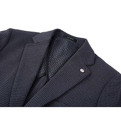 Tom Baine Men Performance Herringbone Stretch Sport Coat