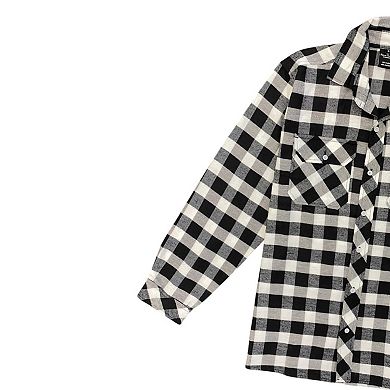 Men's Relaxed Fit Soft Flannel Shirt