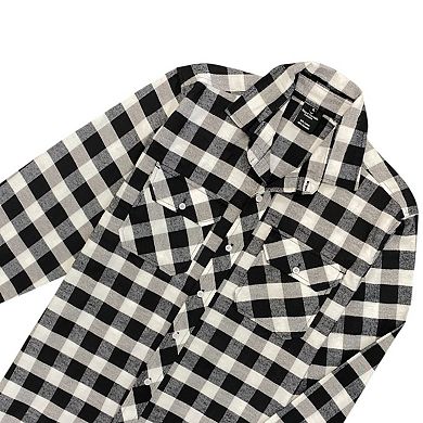 Men's Relaxed Fit Soft Flannel Shirt
