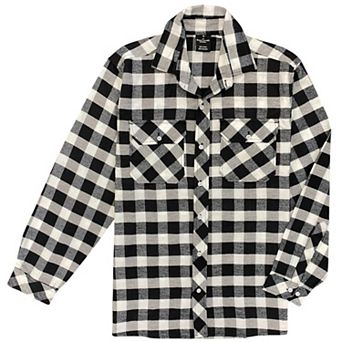 Men's Relaxed Fit Soft Flannel Shirt