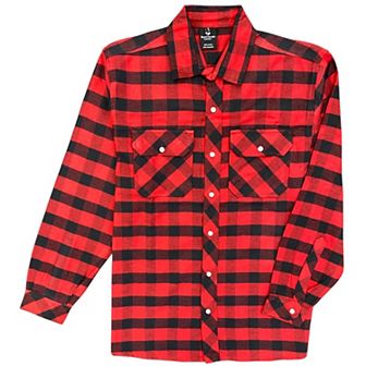 Men's Relaxed Fit Soft Flannel Shirt