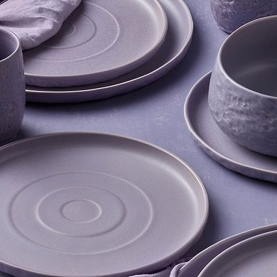 Stone by Mercer Project SHOSAI Stoneware 32 Pieces Dinnerware Set in Lavender