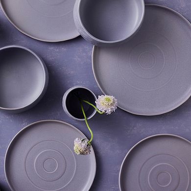 Stone by Mercer Project SHOSAI Stoneware 32 Pieces Dinnerware Set in Lavender