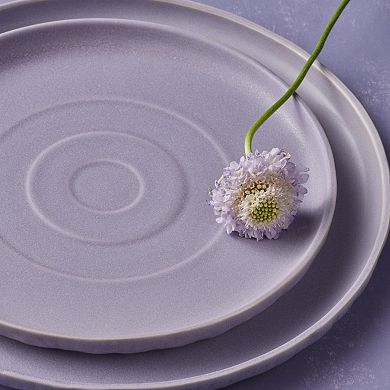 Stone by Mercer Project SHOSAI Stoneware 32 Pieces Dinnerware Set in Lavender
