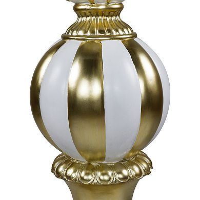 Northlight Gold Tone Ball Finial Commercial Size Christmas Decoration
