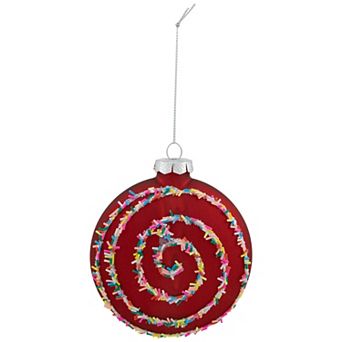Northlight Christmas Cookie Glass Ornaments 6 pc Set