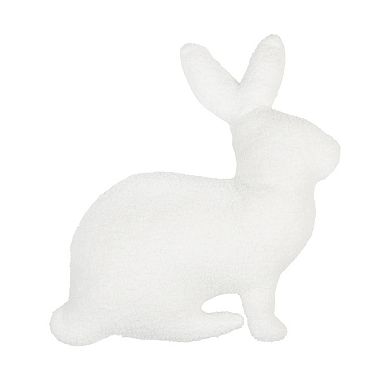 C&F Home White Bunny Easter Throw Pillow