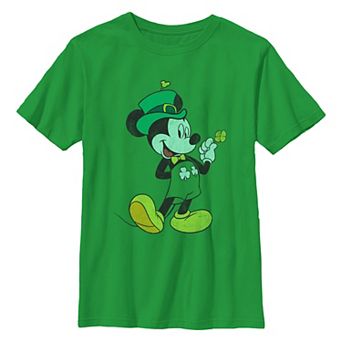 Disney's Mickey Mouse Lucky Outfit Boys 8-20 Graphic Tee