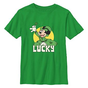 Disney's Mickey Mouse Lucky Boys 8-20 Graphic Tee