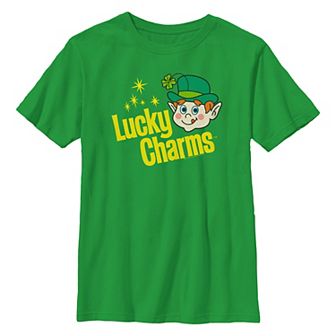 Boys 8-20 Lucky Charms Vintage Logo Graphic Tee