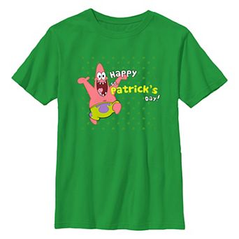 Boys 8-20 SpongeBob SquarePants Happy St. Patrick's Day Graphic Tee