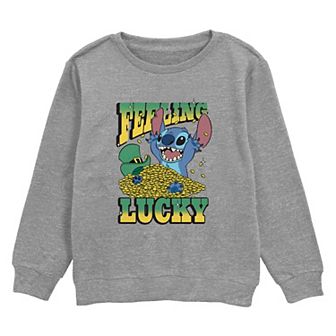 Disney's Lilo & Stitch Feeling Lucky Boys 8-20 Graphic Fleece