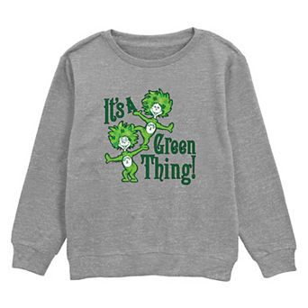 Boys 8-20 Dr. Seuss It's A Green Thing Graphic Fleece