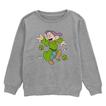 Disney's Snow White And The Seven Dwarfs Dopey Jig Dance Boys 8-20 Graphic Fleece