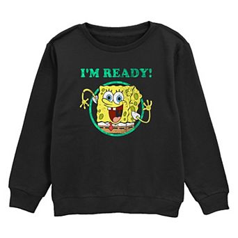 Boys 8-20 SpongeBob SquarePants I'm Ready! Graphic Fleece