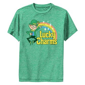 Boys 8-20 Lucky Charms Logo Graphic Performance Tee