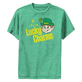 Boys 8-20 Lucky Charms Vintage Logo Graphic Performance Tee