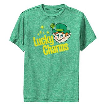 Boys 8-20 Lucky Charms Vintage Logo Graphic Performance Tee