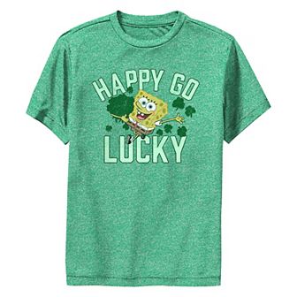 Boys 8-20 SpongeBob SquarePants Happy Go Lucky Graphic Performance Tee