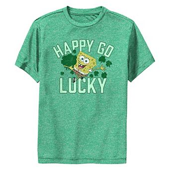 Boys 8-20 SpongeBob SquarePants Happy Go Lucky Graphic Performance Tee