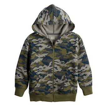 Boys 4-12 Jumping Beans® Fleece Full Zip Hoodie