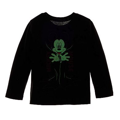 Disney's Mickey Mouse Baby & Toddler Vampire Glow-In-The-Dark Graphic Tee