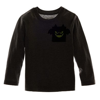 Baby & Toddler Boy Jumping Beans® Long Sleeve Holiday Graphic Tee