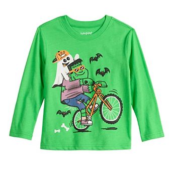 Baby & Toddler Boy Jumping Beans® Long Sleeve Holiday Graphic Tee