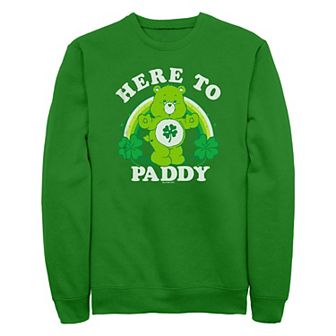 Men's Care Bears Here To Paddy Graphic Fleece