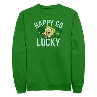 Men's SpongeBob SquarePants Happy Go Lucky Graphic Fleece