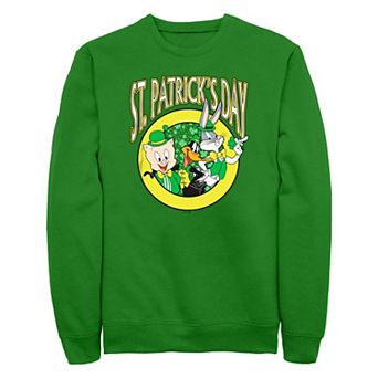 Men's Looney Tunes St. Patrick's Day Buddies Graphic Fleece