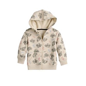 Baby & Toddler Boy Jumping Beans® Fleece Print Full Zip Hoodie