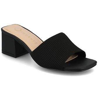 Journee Shilin Women's Slip On Dress Sandals