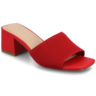 Journee Shilin Women's Slip On Dress Sandals