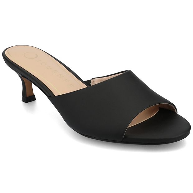 comfortable black dress sandals low heel Tamsin Short Sleeve Modal Maxi Dress - Black main image 0