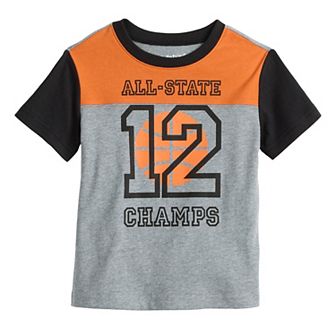 Baby & Toddler Boys Jumping Beans® Short Sleeve Colorblock Graphic Tee