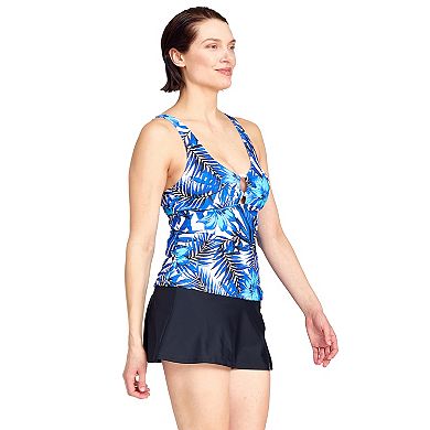 Women's Nine West Eternity Ring Front Tankini Top