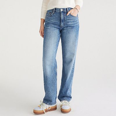 Juniors' Aeropostale High Rise Baggy Jeans