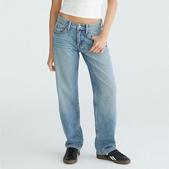 Juniors' Aeropostale Low Rise Baggy Jeans