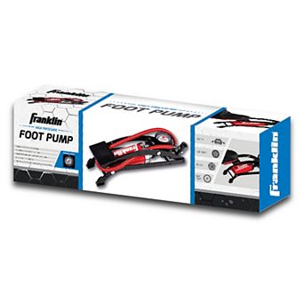 Franklin Sports Compact Foot Air Pump for Balls, Bikes, and Inflatables