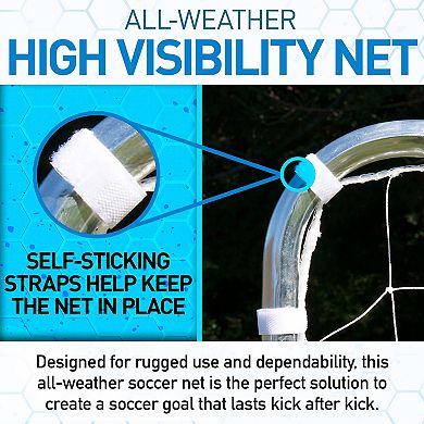 Franklin Sports Folding Steel Soccer Goal