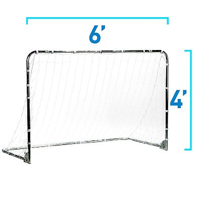 Franklin Sports Folding Steel Soccer Goal