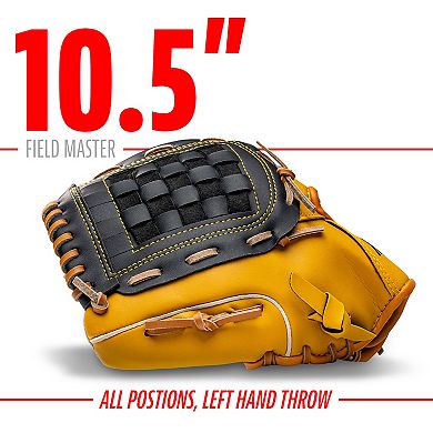 Adult/Youth Franklin Sports Fieldmaster Left Hand Throw Baseball and Softball Glove